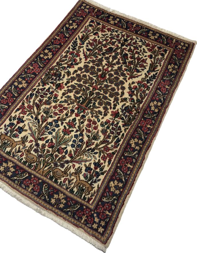 Kerman Rug Cream (150cm x 95cm)